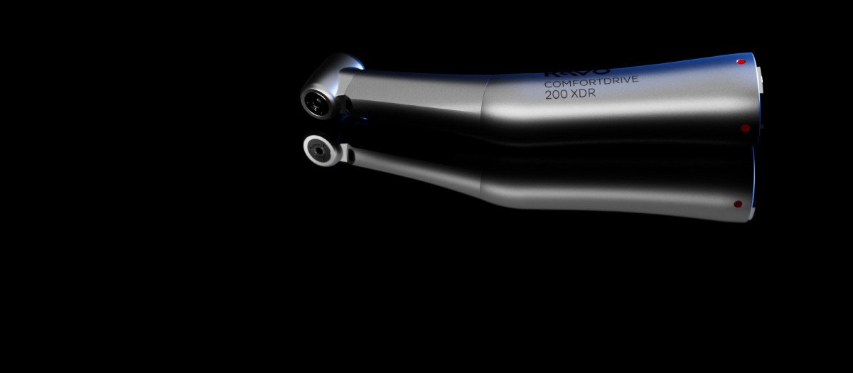 The COMFORTdrive 200 XD high-speed contra-angle handpiece.